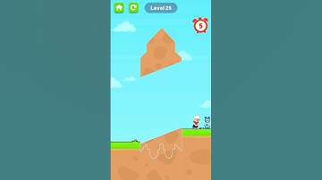 Slice To Save Game shorts video level 28 🚽