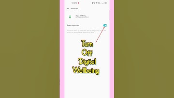 How To Disable Digital Wellbeing On Redmi, xiaomi Phone #shorts