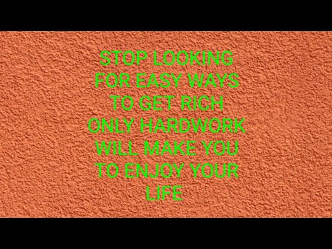 How To Get Rich Quickly - YouTube