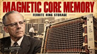 What Happened to Magnetic Core Memory The Tiny Ferrite Rings That Stored Early Computer Data
