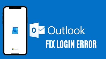 How to Fix Outlook Login Error Mobile | unable to login in Outlook App