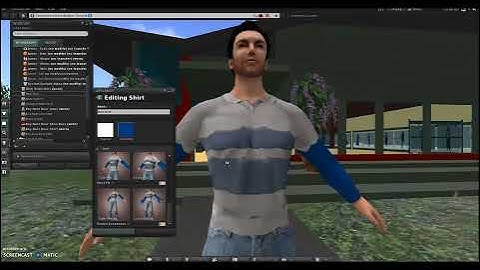 Changing Clothes in SecondLife Tutorial
