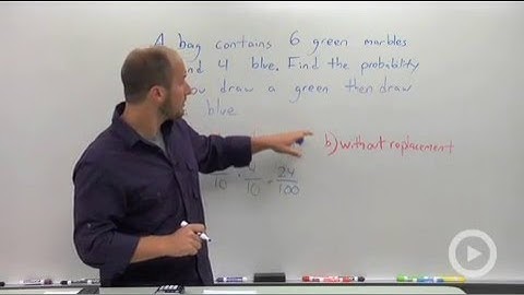 Probability of Dependent Events