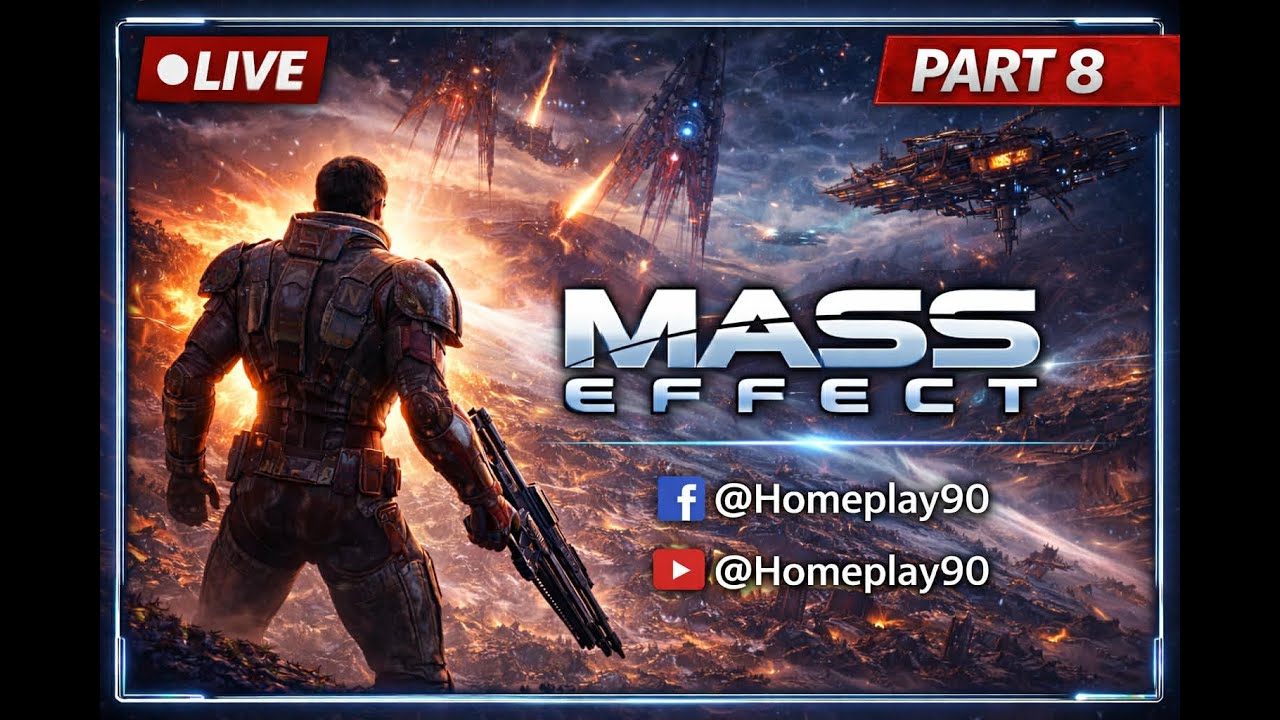 Mass Effect | Part 8 | No Commentary | LIVE Gameplay🔴