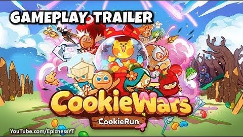 Cookie Wars - Gameplay Trailer (iOS, Android)