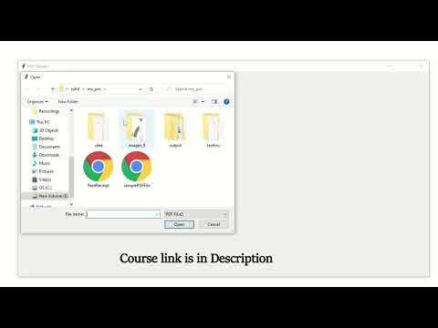 How to make PDF Reader in Python with Tkinter - YouTube