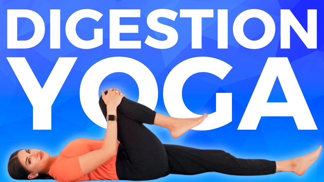 20 minute Healing Yoga for DIGESTION & Bloating