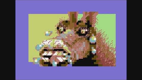 C64 Graphics  (PETSCII): Dank Donkey by christwoballs! 13 August 2020!