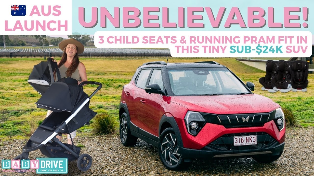 Mahindra XUV 3XO 2025 review – BabyDrive test with child seats & pram