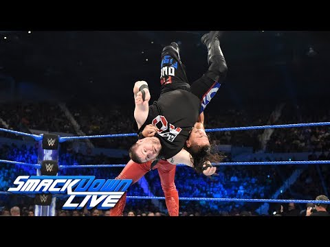 Shinsuke Nakamura and Kevin Owens collide for the first time ever: SmackDown LIVE, June 6, 2017