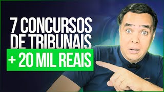 OS 7 MELHORES CONCURSOS DE TRIBUNAIS PARA 2024 │ ATUALIZADO