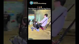 The Mission to Get the Bag Down #funny #humor #shorts