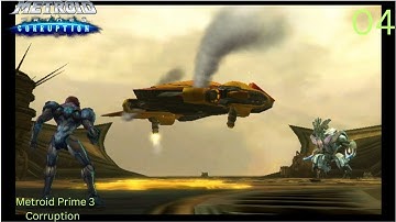 GHOR | Metroid Prime 3 Corruption Gameplay Walkthrough Part 4 | No Commentary Wii U