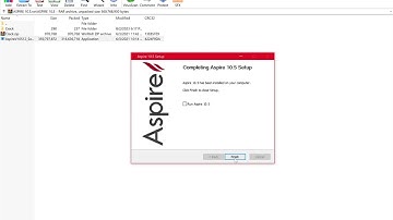 How To Install Aspire 10.5 In Easy Steps!