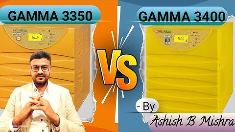 UTL Gamma 3350 Vs Gamma 3400 | Gamma 3400 /24V | Lithium Battery Support  #GAMMA3400 #utlsolar