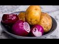 4 pommes de terre et 3 oignons. Pas cher, simple et rapide ! | Savoureux.tv