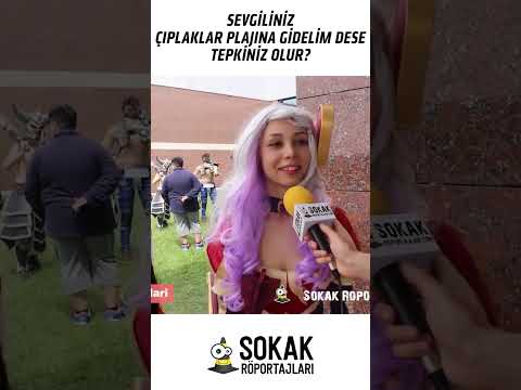 Sevgilin çıplaklar plajına gidelim dese tepkin ne olur? #shorts #sokakröportajları