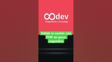 Validar sesión con PHP #session #php #phpscripts
