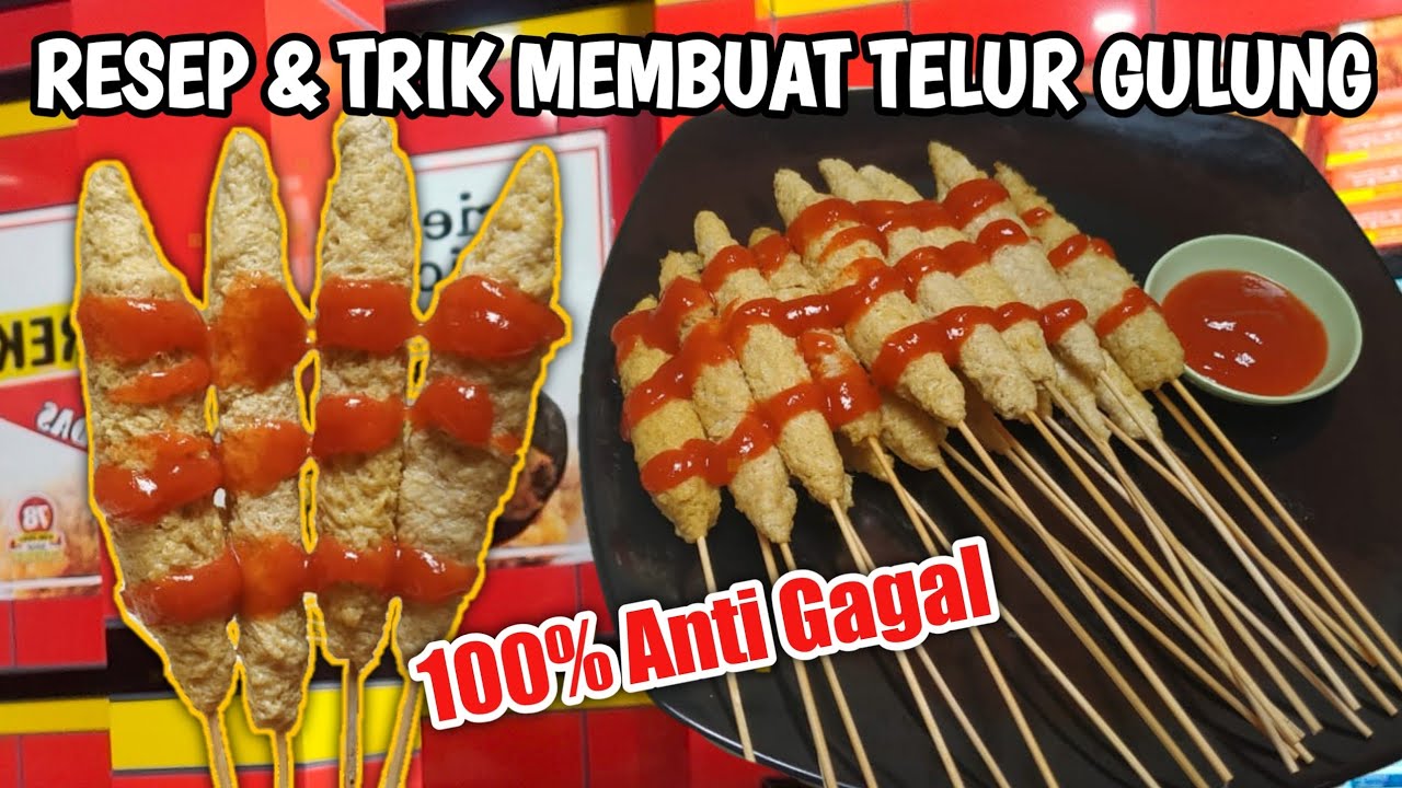 Cara Membuat Telur Gulung - 100% Berhasil 