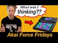 Live Jams on the Akai Force for JAMUARY - lessons learned