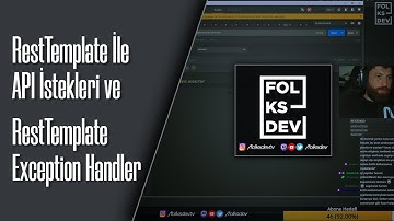 Rest Template İle API istekleri ve Rest Exception Handling
