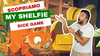 My Shelfie the Dice Game: Primo sguardo e Reaction ad un Gioco di Dadi semplice e cattivo!