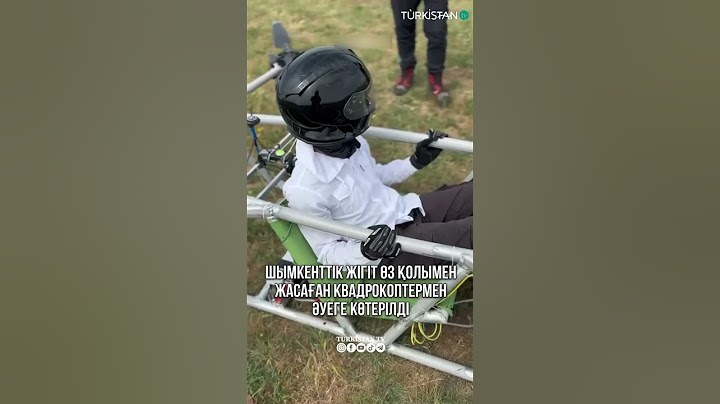 Шымкенттік жігіт өз қолымен жасаған квадрокоптермен әуеге көтерілді