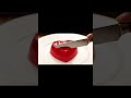 Glossy Red Jelly Heart: Honey Surprise! 🍯