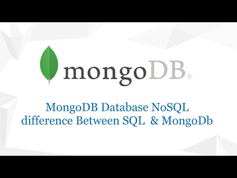 4- الفرق بين السيكول  و المونجو دى بي Difference Between SQL & MongoDb NoSql
