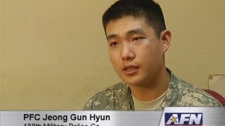 Afn Daegu - Peninsula Profile - Pfc Jeong Gun Hyun Resimi