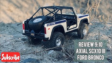 REVIEW Axial SCX10 III Ford Bronco - КОТОРЫЙ ТЫ НИКОГДА НЕ КУПИШЬ!!! | review axial