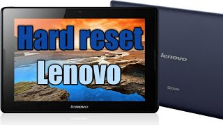 Hard reset Lenovo - Сброс до заводских настроек