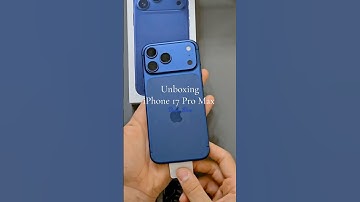 iPhone 17 Pro Max Deep Blue Edition | Pure Perfection