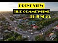 File Commewijne om over de brug te gaan. (11 juni 2025)