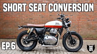 Interceptor 650 Project  Episode 6  Short Seat Conversion