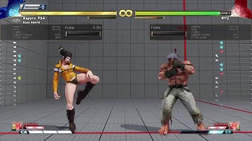 SFV Basics - Training dummy settings to practice anti-airs