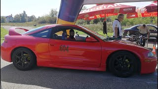 Auto slalom 2020 Banjaluka | Mitsubishi Eclipse 2G | HD-sound |