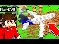 UN AEREO SI è SCHIANTATO SULLA mia CASA in MINECRAFT!