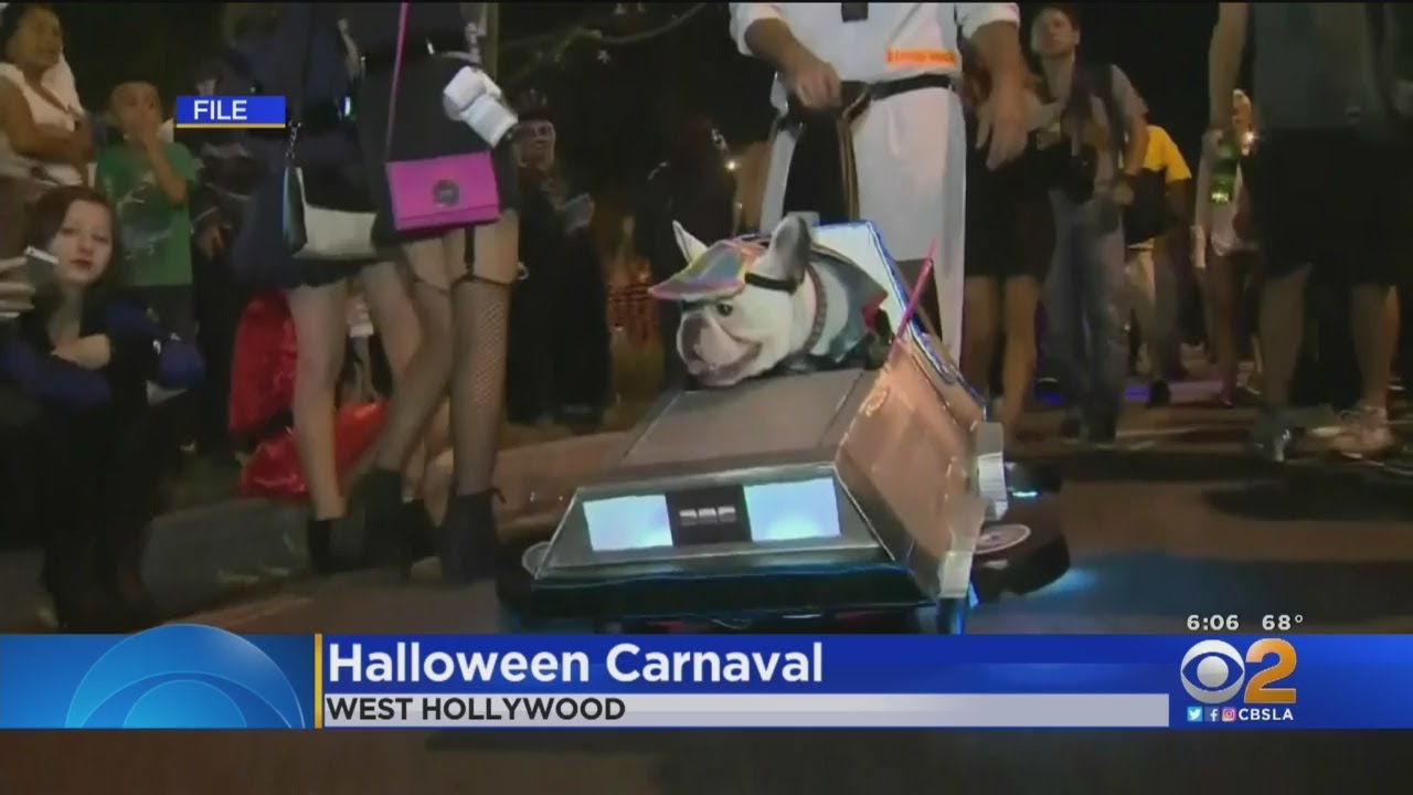 Halloween Carnaval Takes Over West Hollywood YouTube