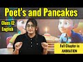Poets and pancakes  class 12  poets and pancakes class 12 in hindi class12english