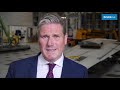 Keir Starmer Arrives at Airbus