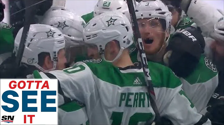 GOTTA SEE IT: Stars Corey Perry Ends Game 5 Of Sta...