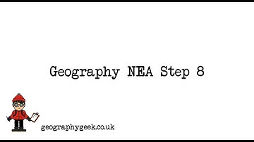 AQA A Level geography NEA Part 8: Doing the final checks
