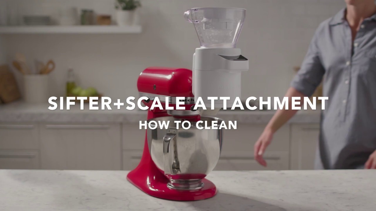 KitchenAid Sifter & Scale How To Clean YouTube