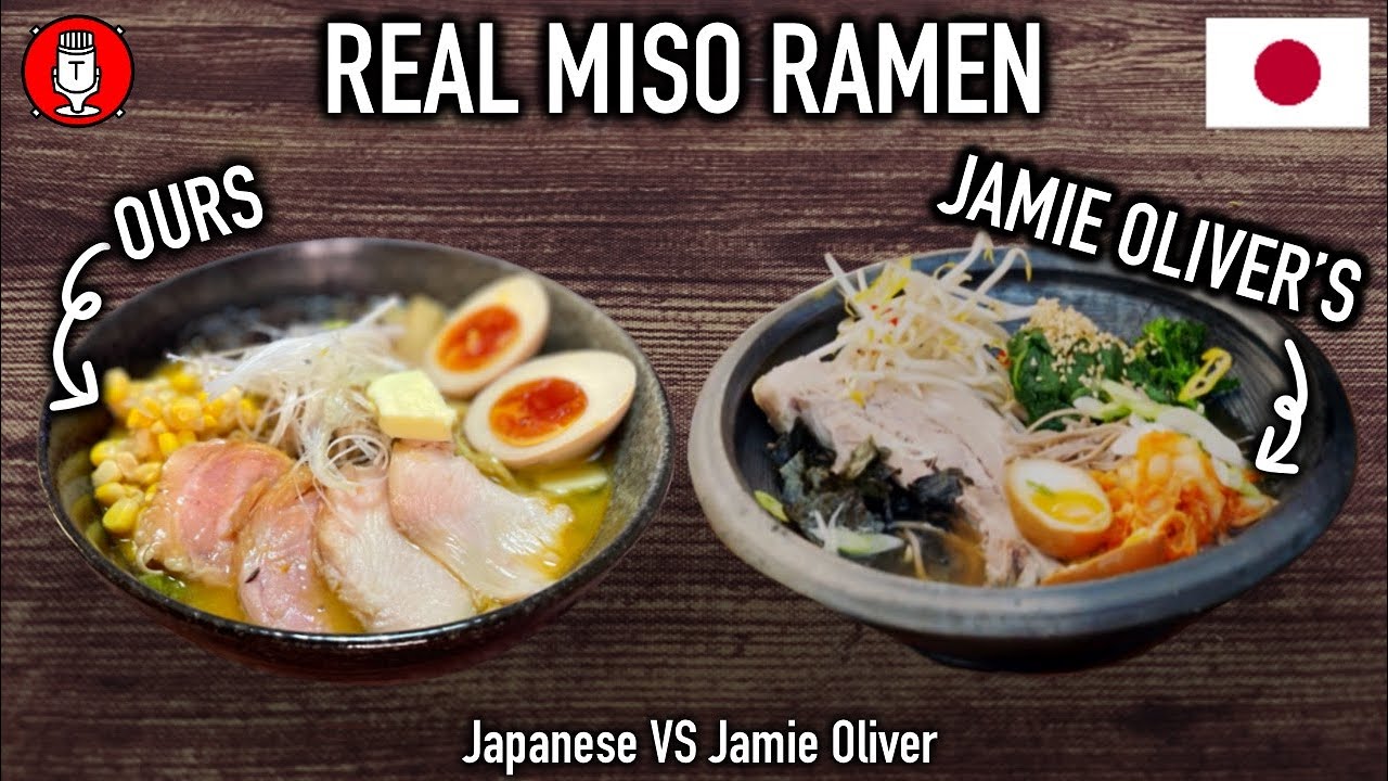 Confusión aire Rizado 167 Making Jamie Oliver's Miso Ramen | But Uncle Roger's Favorite - YouTube