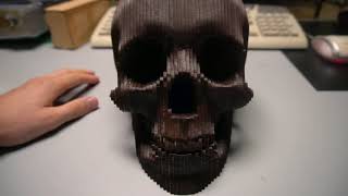 3D Skull Laser Cutting (Fusion 360)