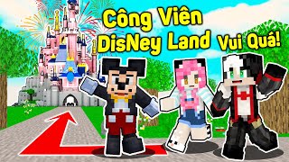 REDHOOD 24 GIỜ HẸN HÒ VỚI MỀU Ở CÔNG VIÊN DISNEYLAND TRONG MINECRAFT*REDHOOD GẶP ĐƯỢC CHUỘT MICKEY