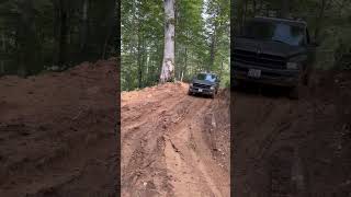 Georgia, Adjara, Keda Municipality, Ortsva Mountains. Dodge Ram 1500 Sport 5.2.