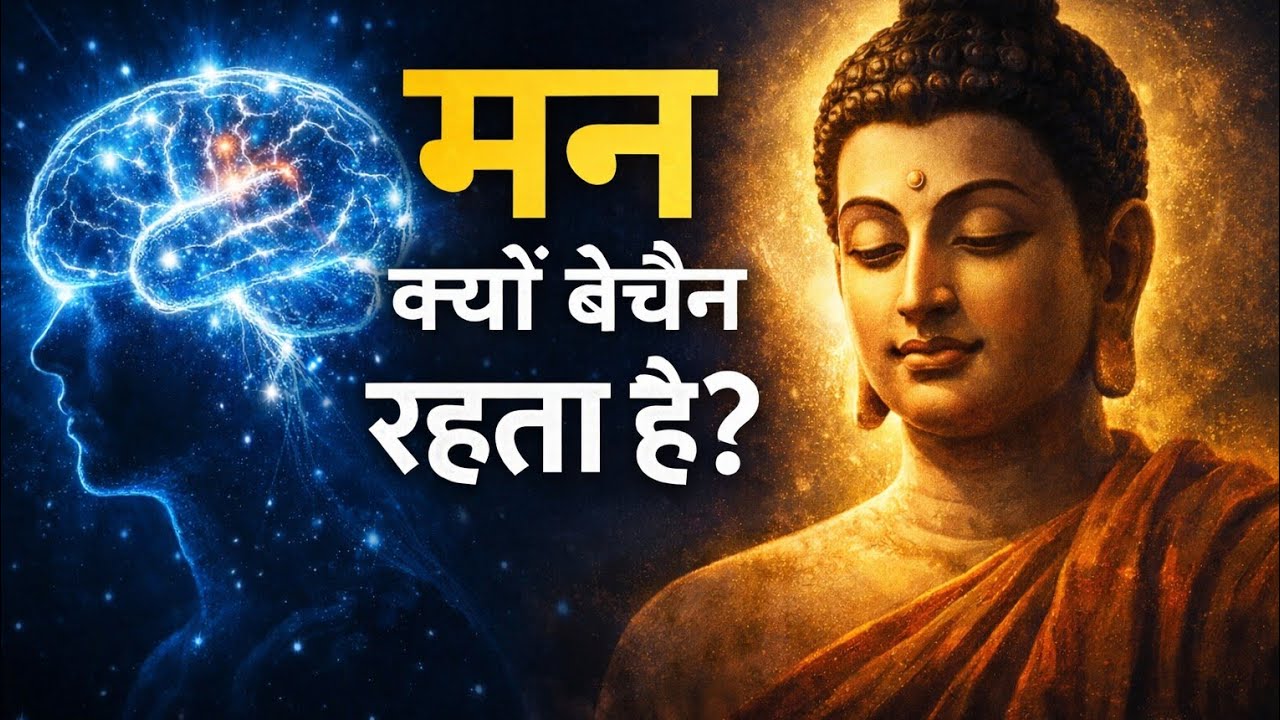 मन को शांत कैसे करें | Overthinking रोकने का वैज्ञानिक तरीका | AI Faceless Hindi #Motivation Story 