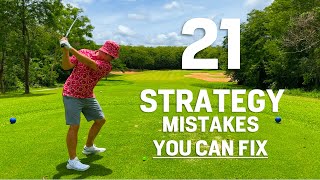 21 BIGGEST Mistakes in Golf - How to Fix Them